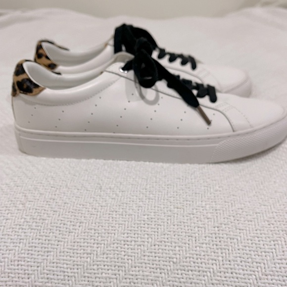 J.Crew like new worn once leather sneakers, size 9 - Picture 6 of 8